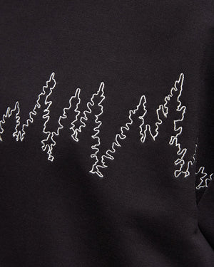 Black-Crew-Neck-Graphic-Sweatershirt