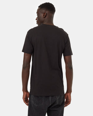 Black-Crew-Neck-Short-Sleeve-Graphic-T-Shirt