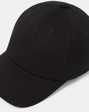 Black-Organic-Cotton-Low-Profile-Baseball-Cap