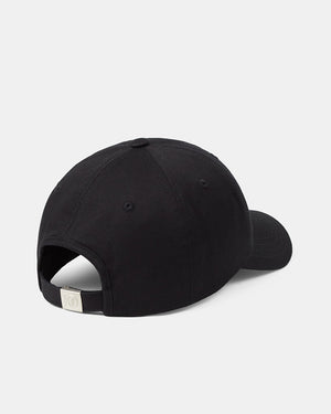 Black-Organic-Cotton-Low-Profile-Embroidered-Baseball-Cap