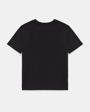 Black-Recycled-Polyester-Crew-Neck-Graphic-T-Shirt
