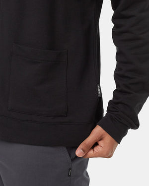 Black-Regular-Fit-Buttoned-Cardigan