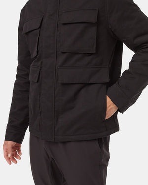 Black-Water-Repellent-Full-Zip-Utility-Jacket