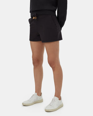 Black-Womens-Organic-Cotton-Shorts