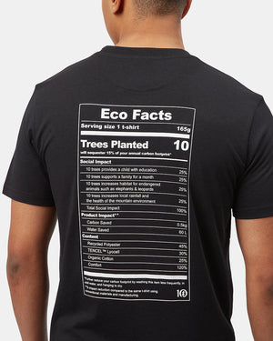 Black Men's Graphic Short Sleeve Tee