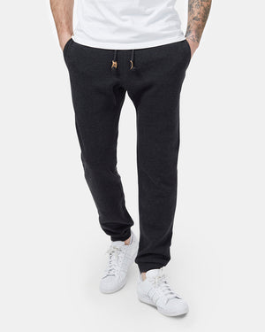 Black Men's Organic Cotton Joggers