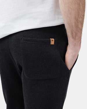 Black Men's Organic Cotton Joggers