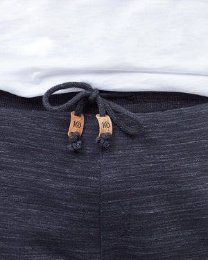Black Men's Organic Cotton Joggers
