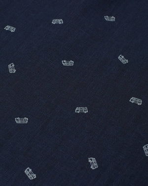 Blue-Collared-Patterned-Shortsleeve-Button-Up-Shirt