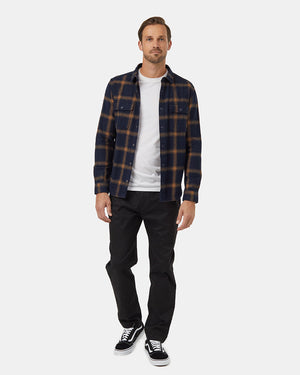 Blue-Mens-Button-Up-Shirt