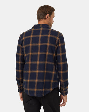 Blue-Mens-Button-Up-Shirt