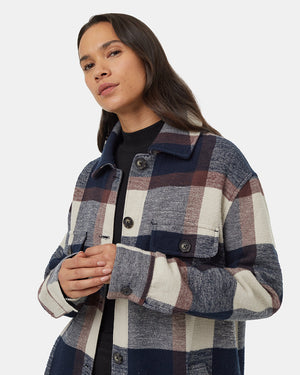 Blue-Relaxed-Fit-Knee-Length-Long-Jacket