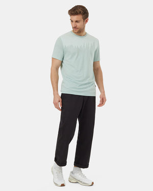 Blue-Tree-Graphic-Crew-Neck-T-Shirt