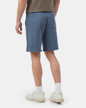 Blue Men's Organic Cotton Fleece Sweatshorts