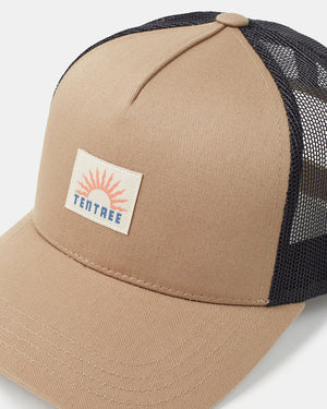 Brown-Adjustable-Organic-Cotton-Baseball-Cap