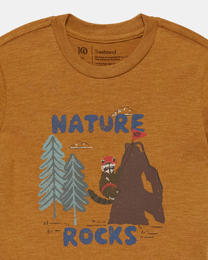 Brown-Eco-Friendly-Crew-Neck-Graphic-T-Shirt