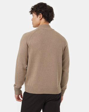 Brown-Men_s-Button-Knit-Jumper