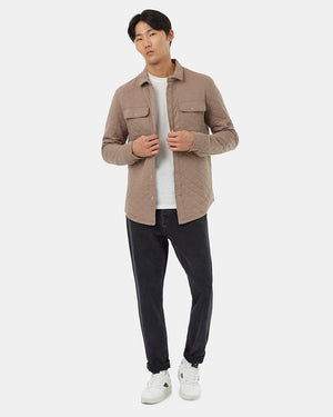 Brown-Mens-Longsleeve-Shirt-Jacket