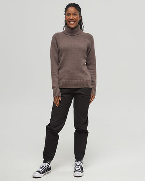 Brown-Women_s-Ribbed-Wool-Turtleneck
