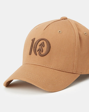 Brown Adjustable Cork Baseball Cap