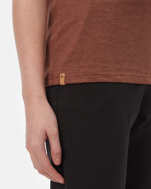 Womens Basic T-Shirt_Brown
