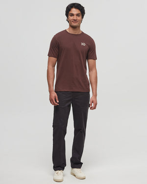 Burgundy-Crew-Neck-Graphic-Shortsleeve-T-Shirt