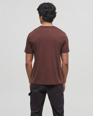 Burgundy-Crew-Neck-Graphic-Shortsleeve-T-Shirt