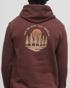 Burgundy-Eco-Friendly-Drawcord-Graphic-Hoodie
