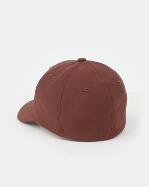 Burgundy-Fitted-Baseball-Cap