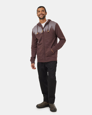 Burgundy-Tree-Graphic-Pullover-Hoodie