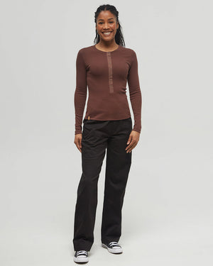 Burgundy-Womens-Crewneck-Shirt