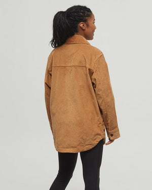 Camel-Corduroy-Oversized-Fit-Shirt-Jacket