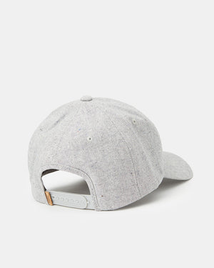 Gray Adjustable Hemp Baseball Cap