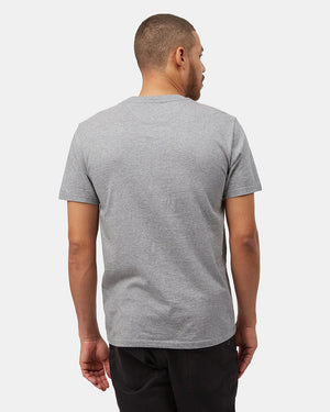 Gray Men's Organic Cotton Graphic Tee