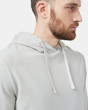 Gray Men's Organic Cotton Pullover Hoodie
