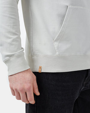 Gray Men's Organic Cotton Pullover Hoodie