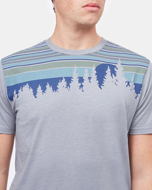 Gray Retro Graphic Tee