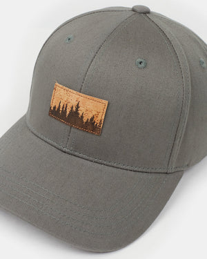 Green-Adjustable-Organic-Cotton-Baseball-Cap