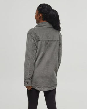 Green-Corduroy-Oversized-Fit-Shirt-Jacket