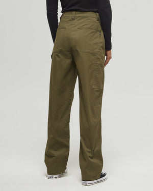 Green-High-Rise-Full-Length-Straight-Leg-Pant