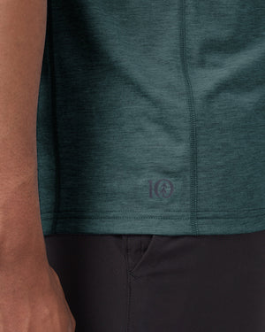 Green Men's Sports Tank Top