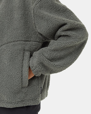 Green-Reversible-Mock-Neck-Zip-Up