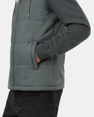 Green-Water-Resistant-Zip-Up-Hoodie