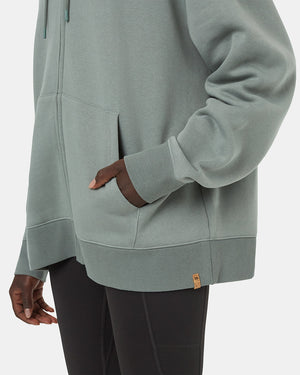 Green-Womens-Eco-Friendly-Hooded-Zip-up