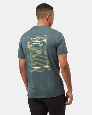 Green Men's Graphic Short Sleeve Tee