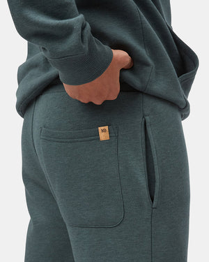 Green Men's Organic Cotton Graphic Sweatpants
