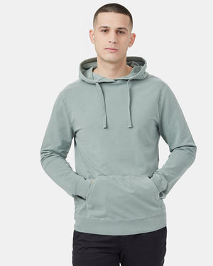 Green Men's Organic Cotton Pullover Hoodie