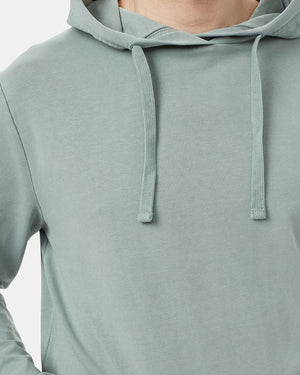 Green Men's Organic Cotton Pullover Hoodie