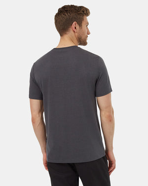 Grey-Crew-Neck-Graphic-Shortsleeve-T-Shirt