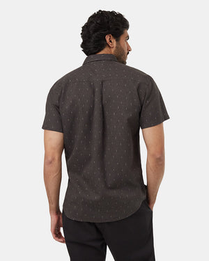 Grey-Hemp-Button-Up-Shortsleeve-Shirt